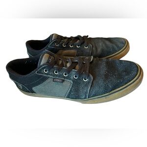 Vintage Black & Brown Etnies Worn In 90s Skate Shoes Men’s 10